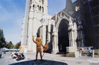 Indians on Tour: Peace Chief at Lausanne, Switzerland, The Old Cathedral