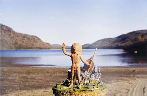 Indians on Tour: Peace Chief at Conn River Reserve, Newfoundland