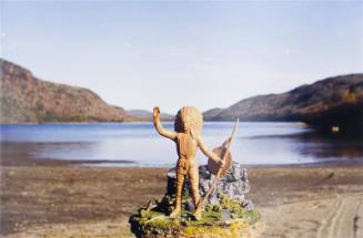 Indians on Tour: Peace Chief at Conn River Reserve, Newfoundland