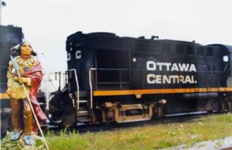 Indians on Tour: the Delegate at Ottawa Central Railyard, Ottawa, Ontario