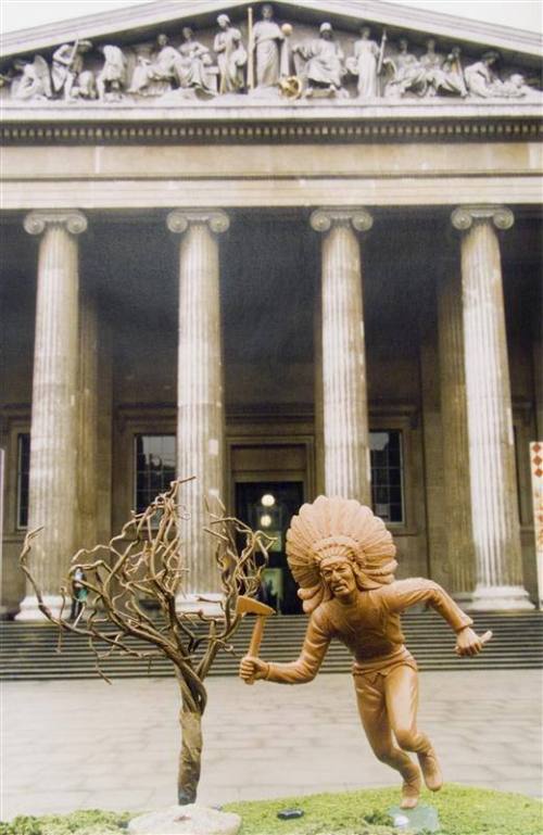Indians on Tour: War Dancer at the British Museum