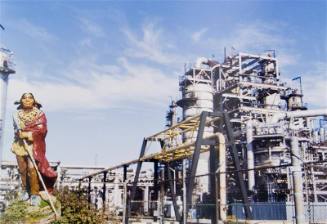 Indians on Tour: The Delegate at Petro Can Refinery, Mississauga, Ontario