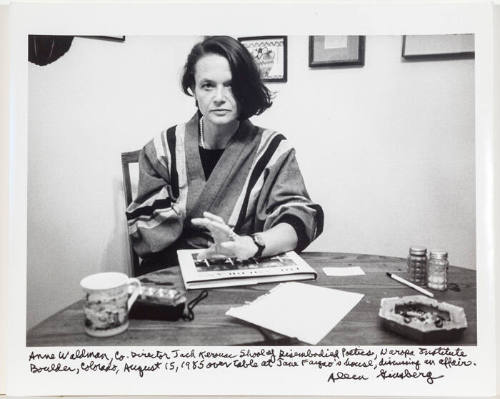 Anne Waldman, Co-Director Jack Kerouac School of Disembodied Poetics, Naropa Institute