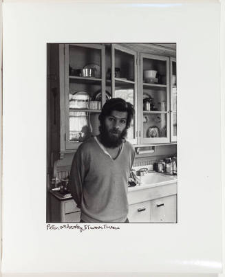 Peter Orlovsky, bearded 5 Turners Terrace, San Francisco