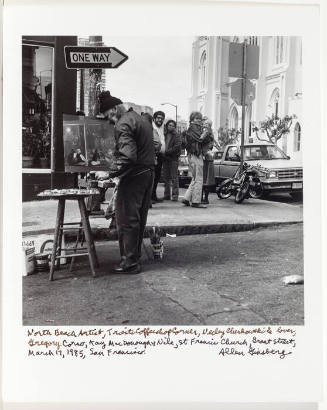 North Beach Artist, Neeli Cherkowski and Gregory Corso