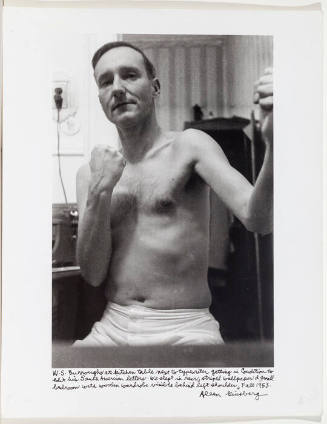 William Burroughs boxer stance