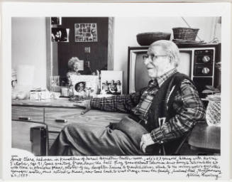 Aunt Clara Lehman with Morris Jacobs, January 26