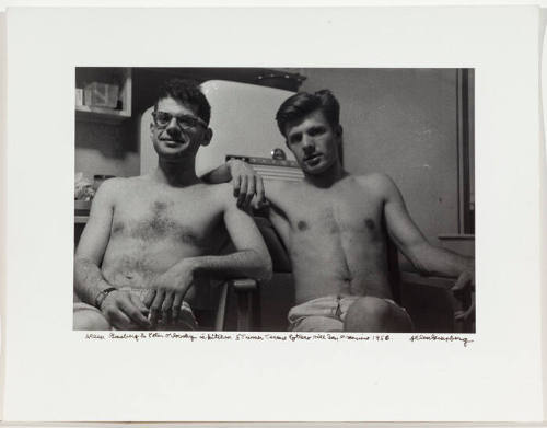 Allen Ginsberg and Peter Orlovsky, 5 Turner Terrace