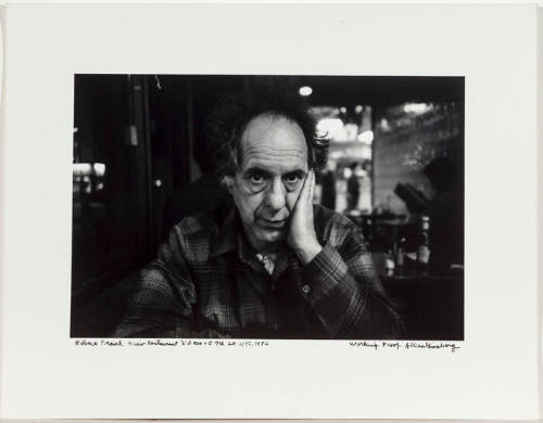 Robert Frank, Kiev restaurant, NYC