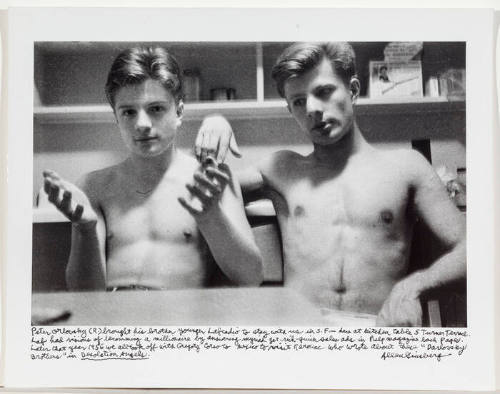 Peter Orlovsky and Lafcadio 5 Turner Terrace, San Francisco