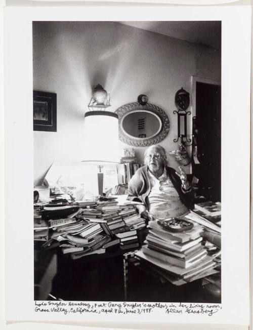 Gary Snyder's Mother, Lois Hennessey Snyder
