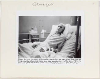 Julian Beck, hospital bed