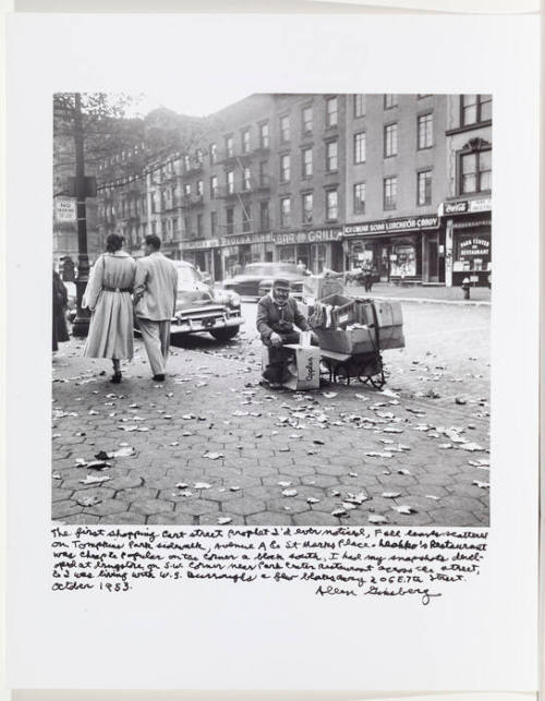 Shopping cart, Avenue A, St. Marks Place, NYC