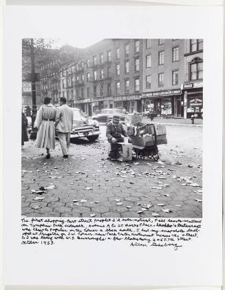 Shopping cart, Avenue A, St. Marks Place, NYC