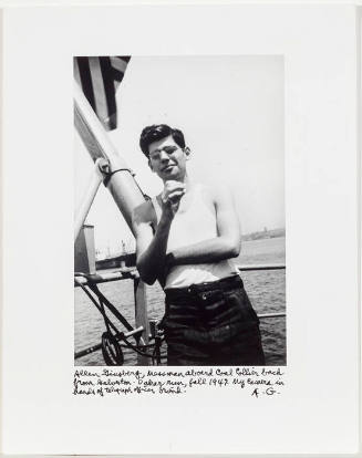 Allen Ginsberg, New York Harbor, fall
