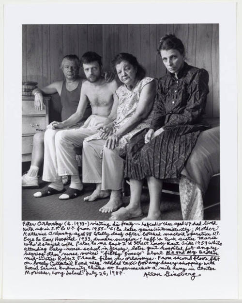 Peter Orlovsky, Lafcadio Orlovsky, Mother Kate Orlovsky and Marie Orlovsky