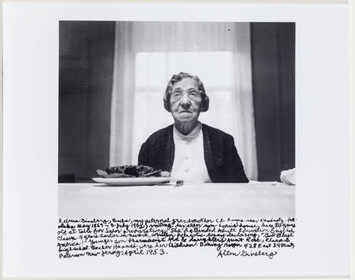 Rebecca Ginsberg, Allen's paternal grandmother, Paterson, NJ