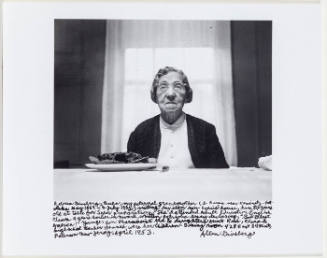 Rebecca Ginsberg, Allen's paternal grandmother, Paterson, NJ