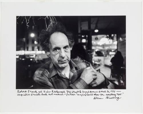 Robert Frank at Kiev Restaurant 7th Street & Second Avenue, March 7