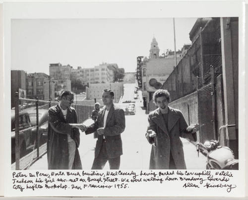 Peter Du Peru, Neal Cassady & Natalie Jackson, San Francisco