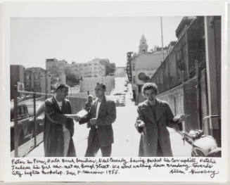 Peter Du Peru, Neal Cassady & Natalie Jackson, San Francisco