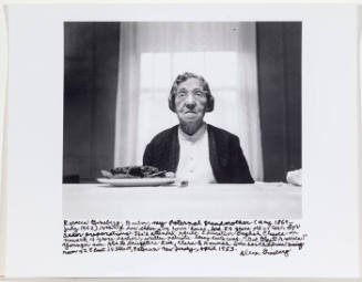 Rebecca Ginsberg, Allen's paternal grandmother, Paterson, NJ