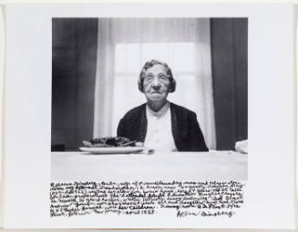 Rebecca Ginsberg, Allen's paternal grandmother, Paterson, NJ