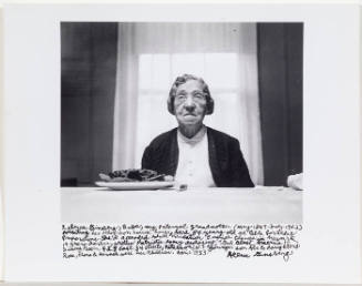 Rebecca Ginsberg, Allen's paternal grandmother, Paterson, NJ