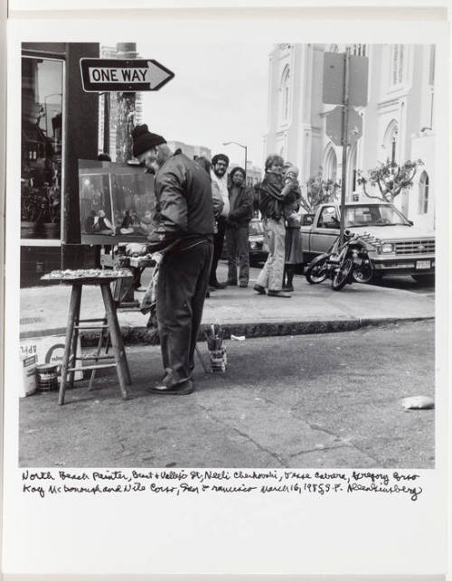 North Beach Artist, Neeli Cherkowski and Gregory Corso