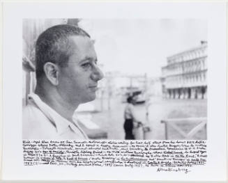 Alan Ansen in Venice in profile, Venice