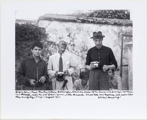 Gregory Corso, Paul Bowles and William Burroughs, Tangier