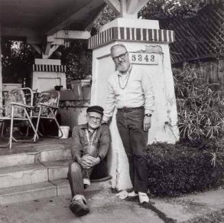 Harry Hay with John Burnside