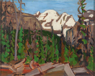 Rocky Mountain Scene