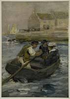 Skiff at Bruges