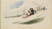 Tobogganing