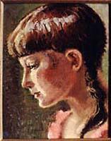 Portrait of Daughter, Elizabeth Valerie, Age 13