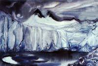 Glacier and Lake