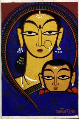 not titled [Mother and Child]