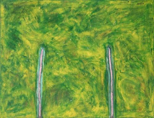 Two Forms in Green