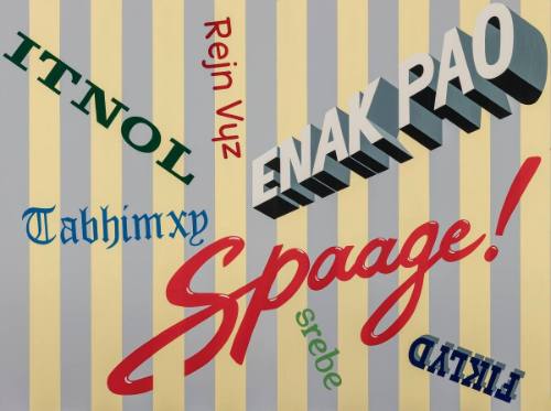 untitled [language painting]